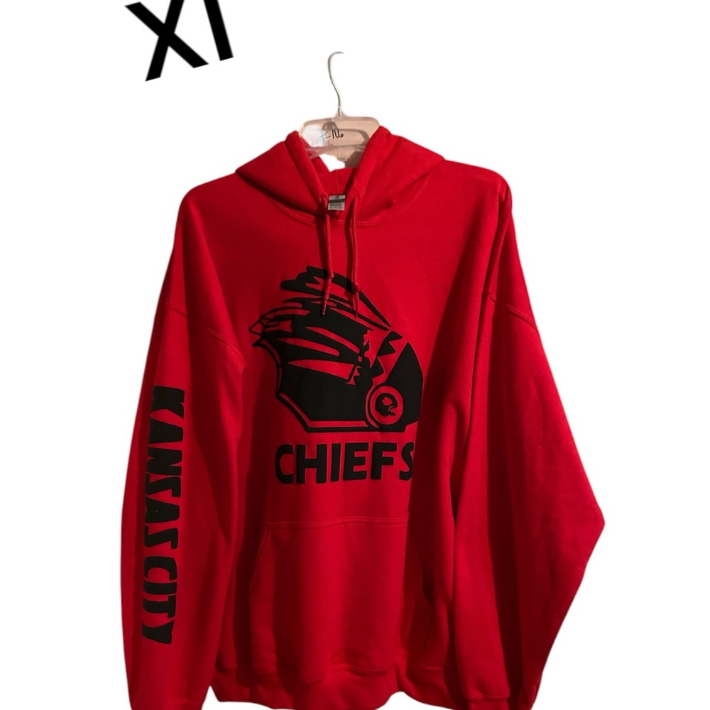 Sweatshirt red chiefs vintage design